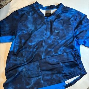 Nike‎ cycling  Blue Athletic Shirt